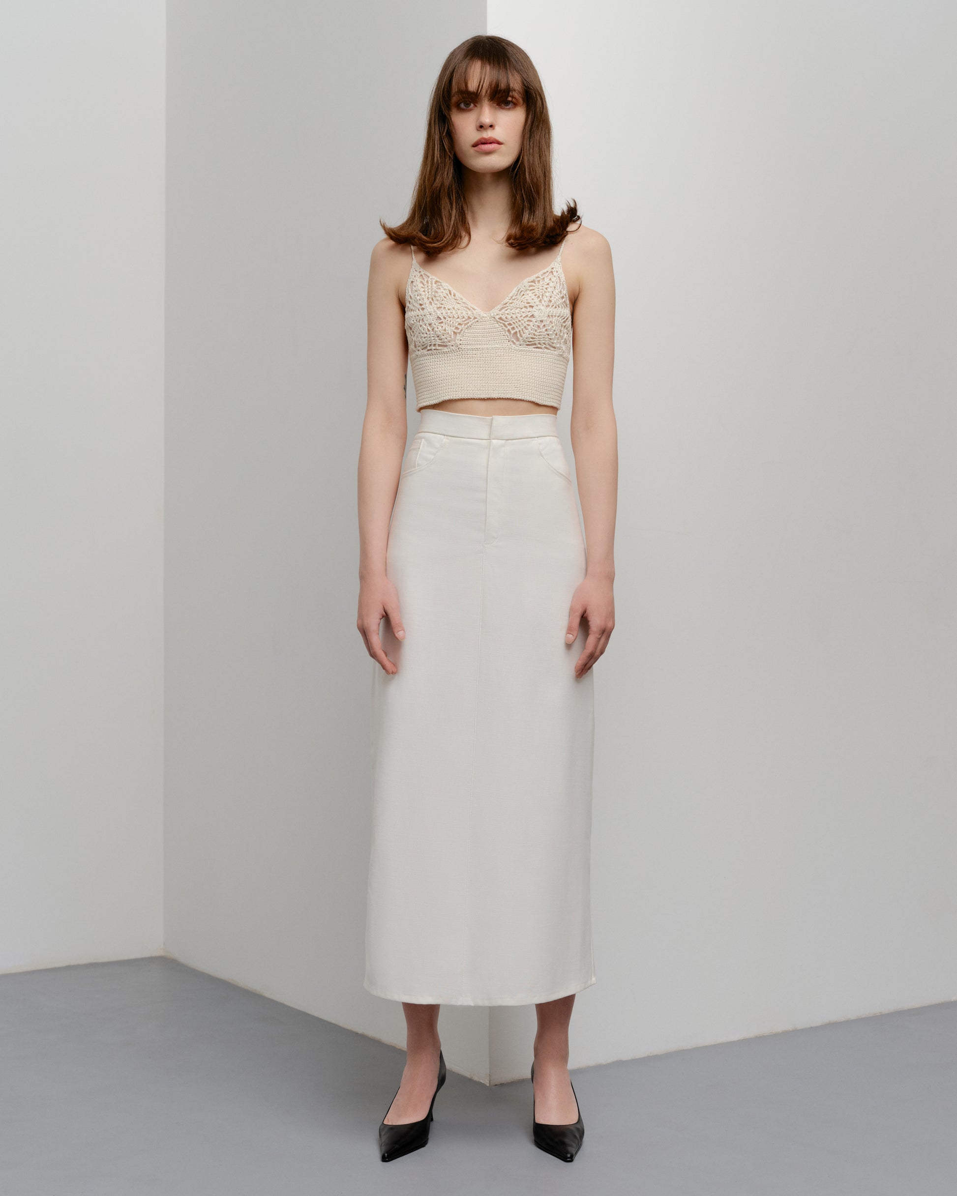 Crochet bra top-Top & t-shirts-Forma Brand