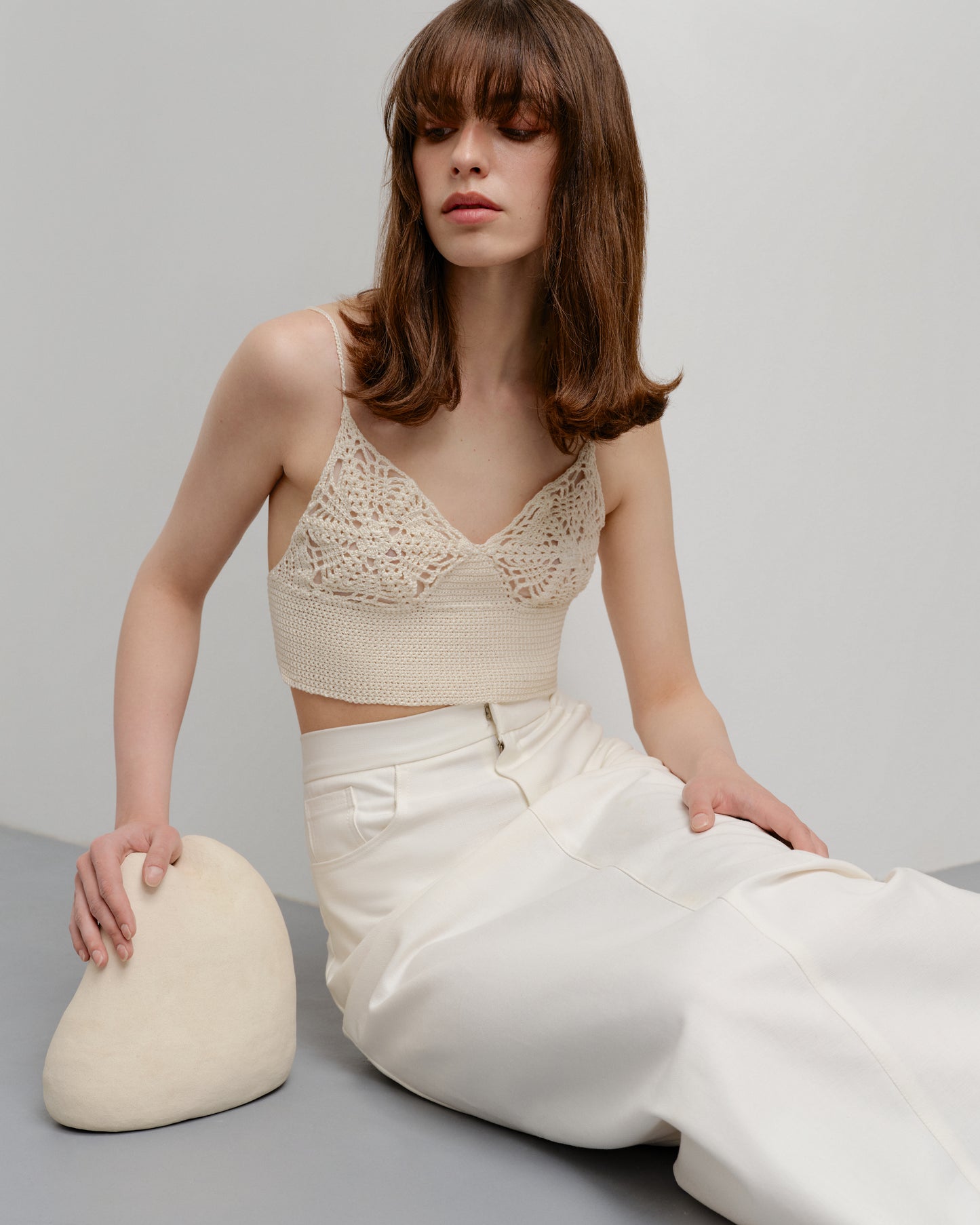 Crochet bra top-Top & t-shirts-Forma Brand