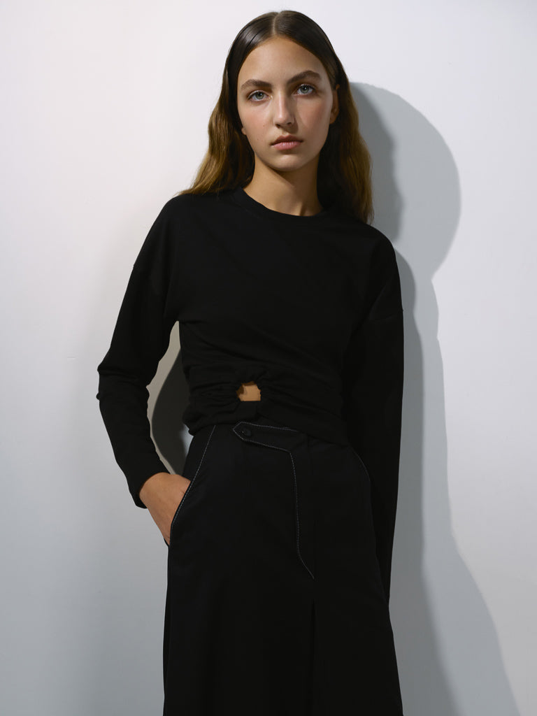 Лонгслів з кільцем