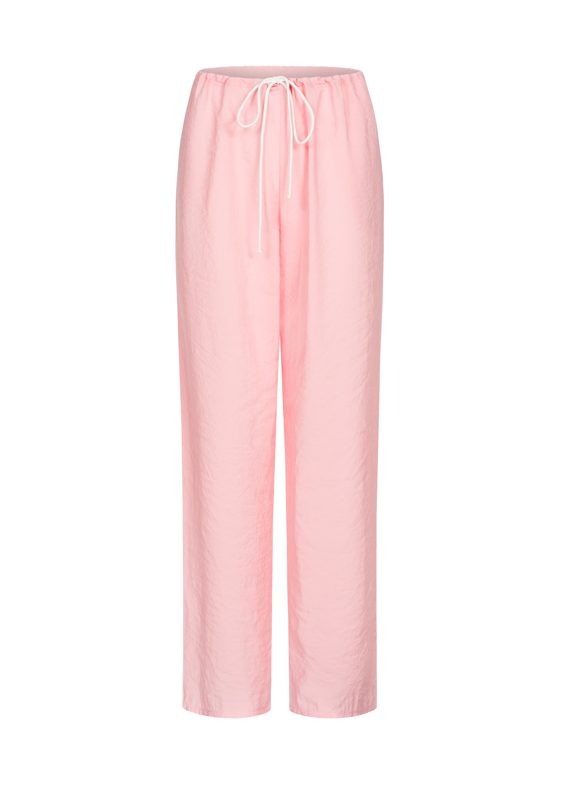 Viscose blend trousers featuring a drawstring fastening waist, side pockets and a long length from FORMA brand