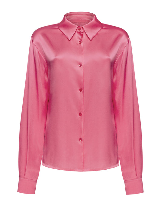 Silk longsleeves shirt.